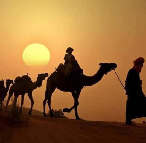 Bivouac Dune Iriki Foum Zguid Bagian luar foto